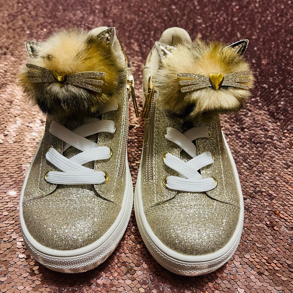 Nina glittery girly sneakers
